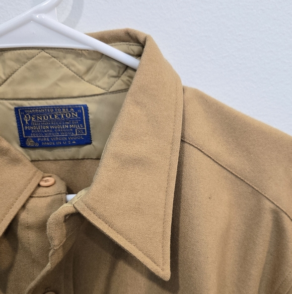 Vintage Pendleton 100% Wool Button-Up Shirt - Picture 4 of 4